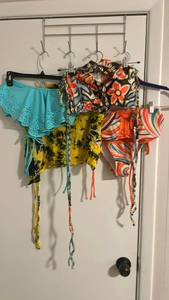 lot 202 image: Orange and Turquoise Swimwear Collection