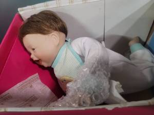 lot 66 image: My First Playmate Ashton-Drake Porcelain Doll with COA