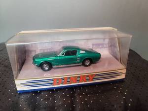 lot 74 image: 1967 Ford Mustang Fastback Dinky Model DY016C