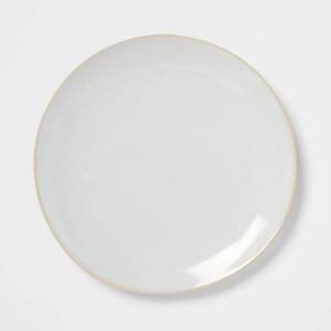 lot 2405 image: 4 pack 10 Stoneware Wethersfield Dinner Plate White - Threshold��