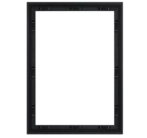 lot 2416 image: canvas float frame 18x24 black - Retail $0
