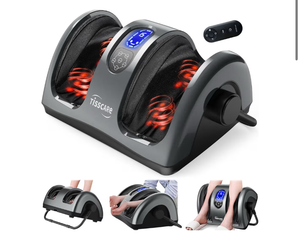 lot 2448 image: Tisscare Electric Foot Massager with Heat - Retail $89
