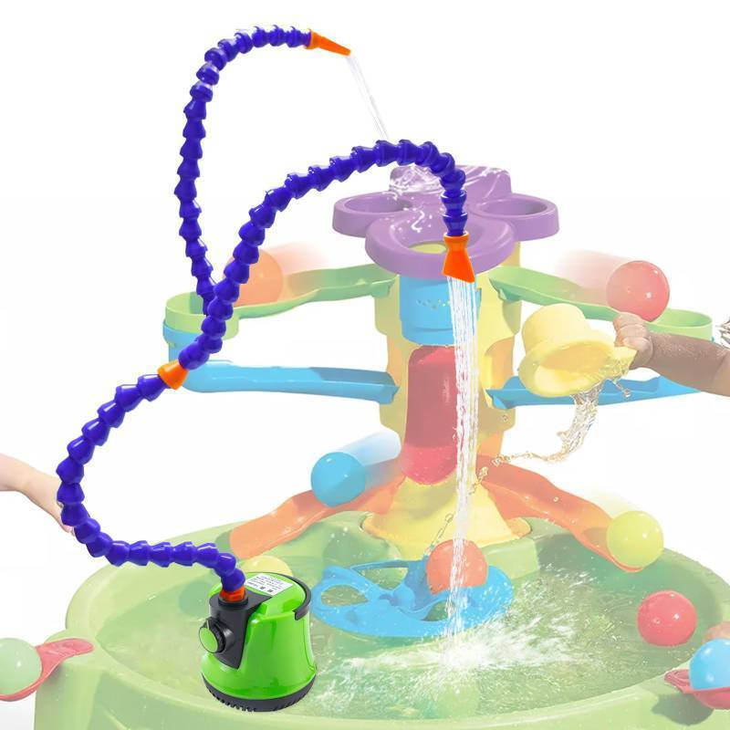 lot 2797 image:  CyLiane 2025 Newly Upgraded Water Table Pump Toys for Kids, Fun Swimming Pool Toys for Kids, 2 Way Pump Water Table for Toddlers 2, Play Water Table Accessories