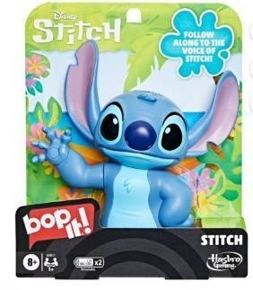 lot 3071 image:  BOP It Disney Stitch Edition Game, Officially Licensed Disney Game, Ages 8