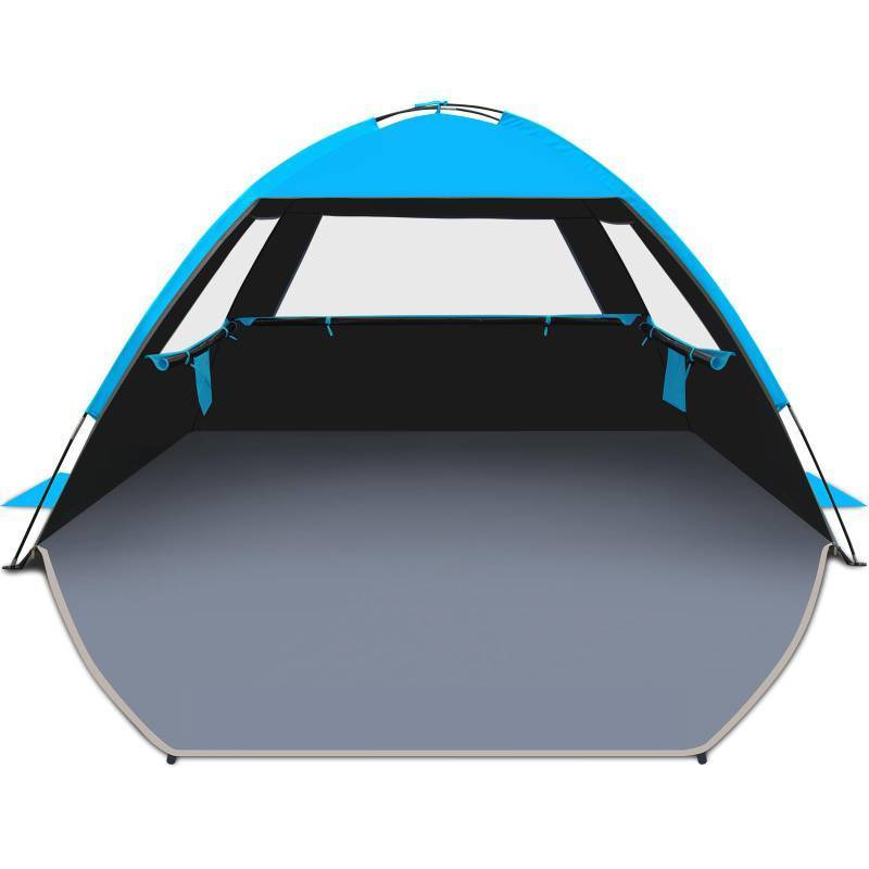 lot 8319 image:  Gorich Beach Tent Sun Shelter for 34-56-78-10 Person with UPF 50 UV Protection, Lightweight &amp Easy Setup Beach Shade Canopy, Portable Beach Shade Tent Beach Cabana
