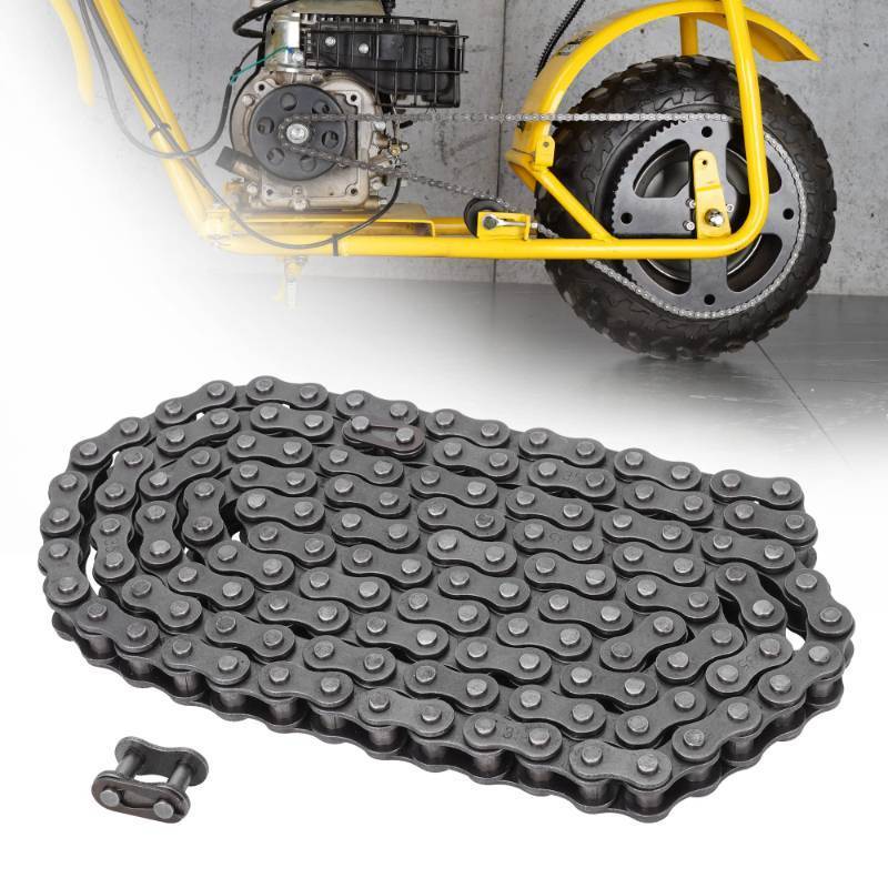 lot 6272 image:  35 Chain Masters 140 Links #35 with Connecting Master Link for Baja Doodle Bug Blitz Dirt Bug Racer Motor Sports DB30 Harbor Freight Predator 212cc Go Kart Cart Motovox Mini Bike
