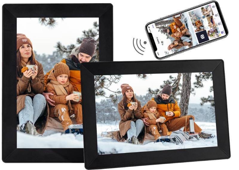 lot 149 image:  Uhale 10.1Inch Digital Photo Frame WiFi Smart Digital Picture Frame,16GB Storage, Wall-Mounted, 1280  800 HD Resolution Digital Frame,Share PhotosVideos Instantly via Uhale App from Anywhere