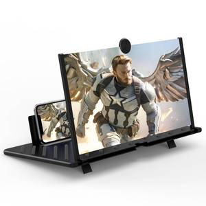 lot 3225 image: 20 inch Screen Magnifier for Smartphone,3D HD Screen Expanders for Movies, Videos, and Gaming, Screen Magnifier with Adjustable Angle Design Amplifier Desktop Magnifying for Seniors Reading (Black)