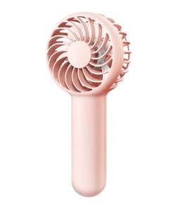 lot 3286 image: Gaiatop Mini Portable Fan, 3 Speed Powerful Handheld Fan, 2000mAh Battery Operated Cute Design Personal Small Fan, USB Rechargeable Makeup Eyelash Hand Fan Travel Essentials for Women Girls Pink