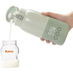 lot 3352 image: BOLOLO Portable Bottle Warmer for Travel, Super Fast Charging, Instant Breastmilk, Formula, Water, Milk Warmer with 10 Ounces Big Capacity, Baby Flask for Vehicle,car,Airplane Journey
