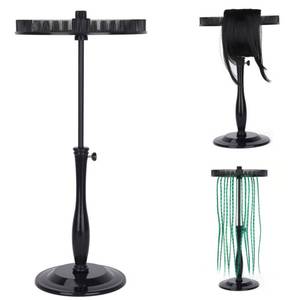 lot 3362 image: Hair Extension Holder - Storage and Ensuring Your Hair Stable. Applied to Clip Hair Extensions, Colors Hair Tinsel, Bangs, etc. Multifunctional Extension Holder is Suitable for Family and Travel(Black