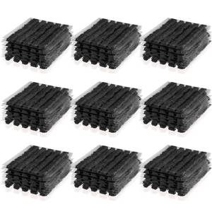 lot 3388 image: Datanly 300 Pcs Tire Plugs, 4 x14 Rubber Tire Plug Repair Kit for Tubeless Off-Road Tires Car, RV, SUV, ATV, Motorcycle, Truck, Tractor (Black)