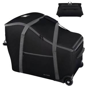 lot 3406 image: SCTEL Infant Car Seat Travel Bag Fit Doona Car Seat Stroller and Base, Chicco Keyfit 35 and Base, Doona Travel Bag with Wheels, Padded Car Seat Bags for Air Travel, Nuna Travel Bag with Zipper Pocket