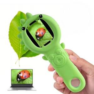 lot 3454 image: URMMIY Kids Microscope 500X Digital Pocket Handheld Microscope with Dual Cameras &amp Autofocus, STEM Educational Toy &amp Perfect Christmas Birthday Gift for Boys &amp Girls Ages 3 4 5 6 7 8 9 10 (Green)