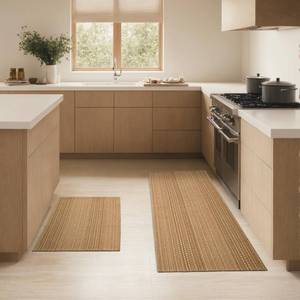 lot 3482 image: MatEssenz Kitchen Rugs, Kitchen Mats for Floor, Machine Washable Mats 20x3020x48 Boho Style, Anti-Skid TPR Backing for Kitchen, Non-Slip, Durable, Easy Clean, Everyday Use