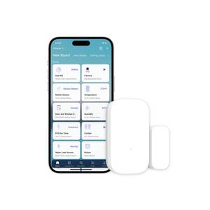 lot 3650 image: Aqara Zigbee Door and Window Sensor, Wireless Contact Sensor, Home Automation, Requires Aqara Hub (not 3rd-Party), Zigbee Connection, Kid Safety, Compatible with Apple HomeKit, Alexa, IFTTT