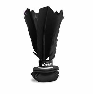 lot 3722 image: Kickit  The Original Birdie Soccer Trainer  Play Outdoors, Indoors or Backyard, Beach or Tailgate, All Ages Fun & Travel Friendly (Black)