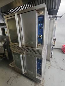 lot 6528 image: Imperial Commercial Double Stack Convection Oven