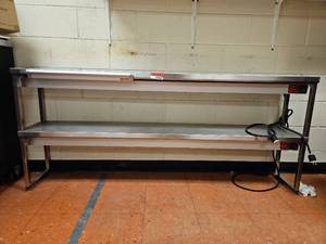 lot 7027 image: Nemco Commercial Double Shelf Food Warmer Model DS-1272