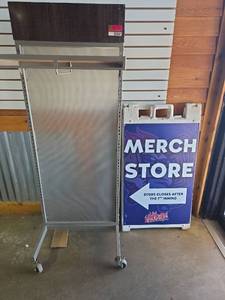 lot 7037 image: White A-Fame With Clothing Stand