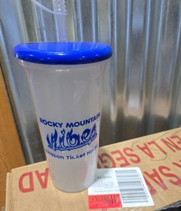 lot 7072 image: Rocky Mountain Vibes Season Ticket Holder Cups - 9 Total