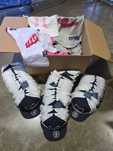 lot 7085 image: Rocky Mountain Vibes Baseball Merch Including Trucker Hats &amp T-Shirts