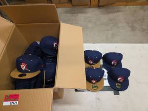 lot 7172 image: Rocky Mountain Vibes Baseball Fitted 59FIFTY Caps - Varying Sizes &amp Logos