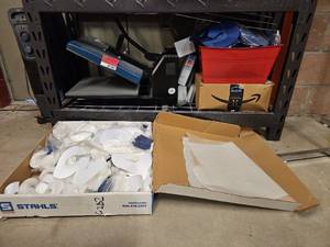 lot 7183 image: Heat Press Machine with Size Markers Model QX-A1