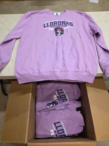 lot 7196 image: Lloronas De Montana Rocosa Crewnecks in Various Sizes