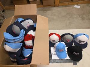 lot 7204 image: Rocky Mountain Vibes Baseball Caps - Various Sizes, Styles, and Colors