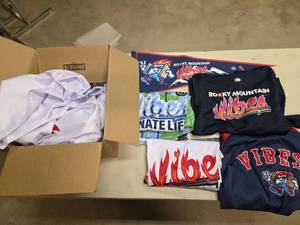 lot 7206 image: Rocky Mountain Vibes Baseball Merch - Various Sizes