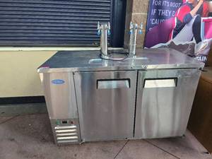 lot 7248 image: Atosa 58 Commercial Keg Cooler Model MKC58