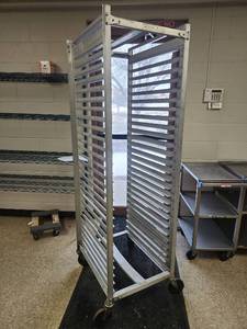 lot 6582 image: 6ft EPCO Commercial Bakery Sheet Pan Rack Model LA-7-B-181