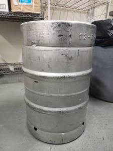 lot 6610 image: Spoetzl X608&nbspBrewery Beer Keg - 15.5 Gallon Stainless Steel