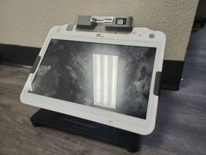 lot 6622 image: PAX POS Payment Terminal with Stand - MISSING CABLES