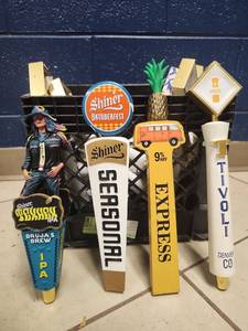 lot 6637 image: Bulk Lot of Beer Tap Handles