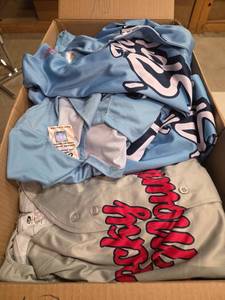 lot 7236 image: Varying Sizes of Rocky Mountain Vibes Jerseys