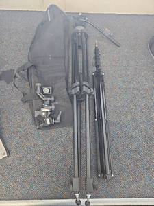 lot 7282 image: Professional Photek &amp Libec Camera Light Stand Set