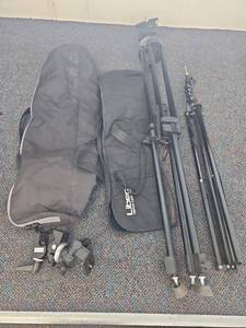 lot 7283 image: Professional Photek &amp Libec Camera Light Stand Set