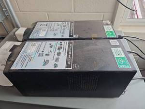 lot 7296 image: APC Smart-UPS 750VA Battery Backup Units - Set of 2