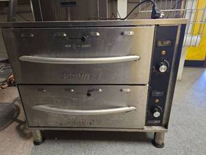 lot 7321 image: Servite Commercial Food Warmer Model ENDW-2-1