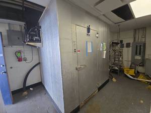 lot 7337 image: Bally 8Ft X 7ft Walk-in Freezer Unit