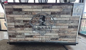 lot 9001 image: Black Hat Distillery Portable Bar Cart