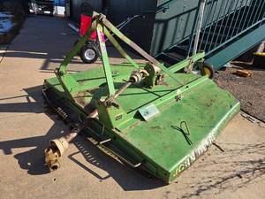 lot 2511 image: John Deere 3-Point Rotary Mower Attachment