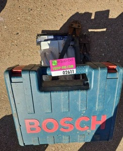 lot 2611 image: Bosch Demolition Hammer and Other Various Tools