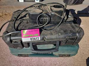 lot 2612 image: Hitachi UC18YG Battery Charger with Case, Drexel 4300, Hitachi Grinder