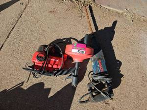 lot 2613 image: Craftsman High Performance Jigsaw, Hand Held Snake, Bosch Roto-Hammer