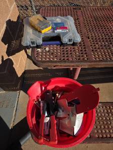 lot 2622 image: Assorted Lot W DeWalt Screwdriver Bit Set with Storage Case, Kobalt Sorter Case, and More