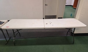 lot 2707 image: Cosco 8-Foot Folding Table