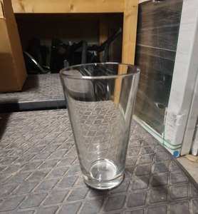 lot 6743 image: Clear Beer Glasses - Set of 24